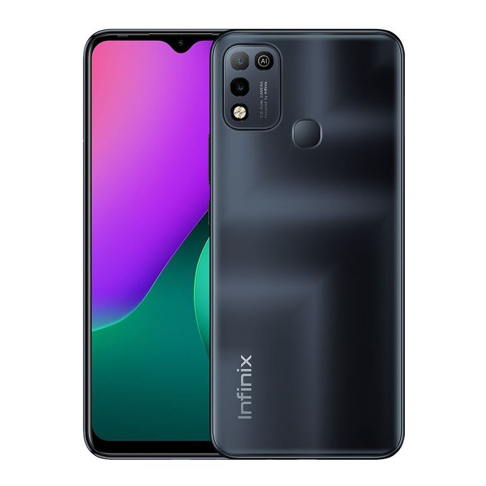 Infinix Hot 10 Play 4GB/64GB Smartphone, Obsidian Black