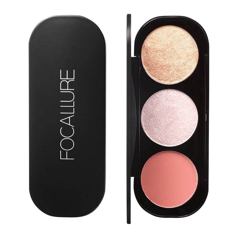 Focallure Blush & Highlighter Palette, 03