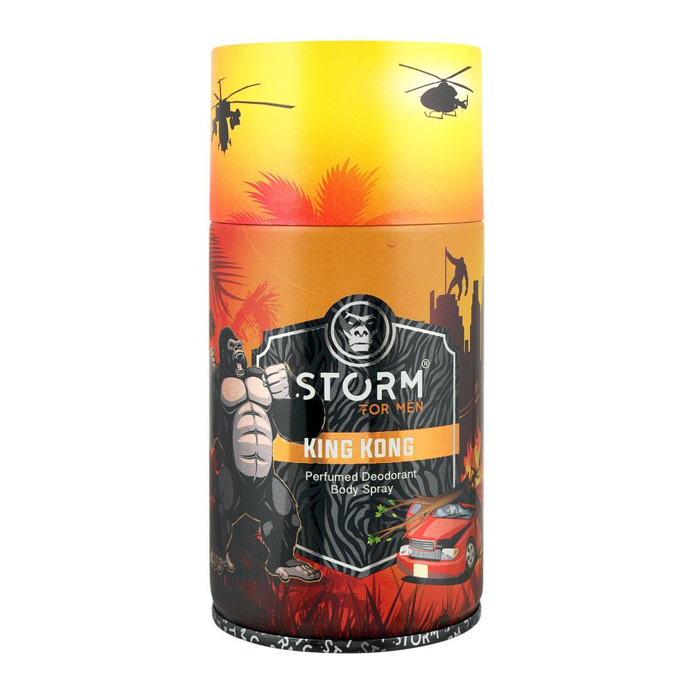 Storm For Men King Kong Perfumed Deodorant Body Spray, 250ml