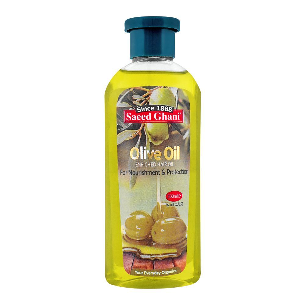 Saeed Ghani Olive Enriched Hair Oil, 200ml