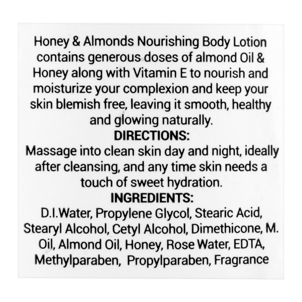 Ghani Extract Purchase Saeed Ghani Honey & Almond Rose Extract Lotion, 100ml Online ...