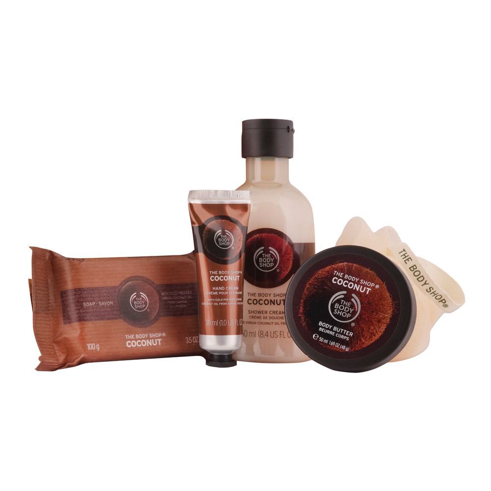 The Body Shop Hand Cracked Coconut Little Gift Box, 97766