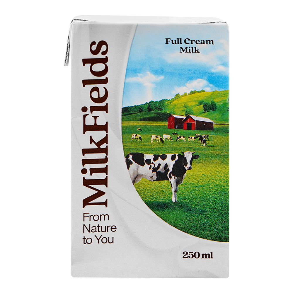 Milk Fields Full Cream Milk, 250ml