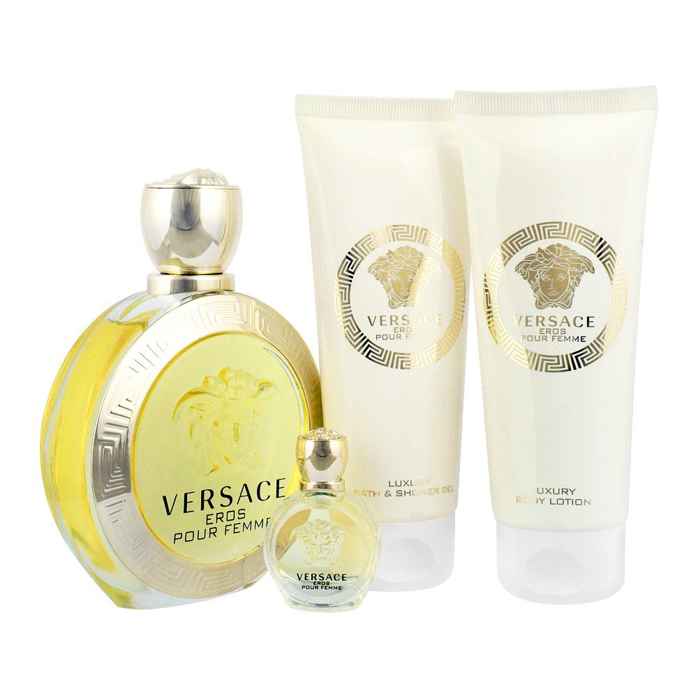 Purchase Versace Eros Pour Femme Perfume Set, Eau De Toilette