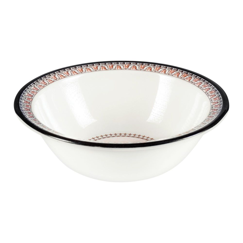 Sky Melamine Bowl, Black, 5.5 Inches