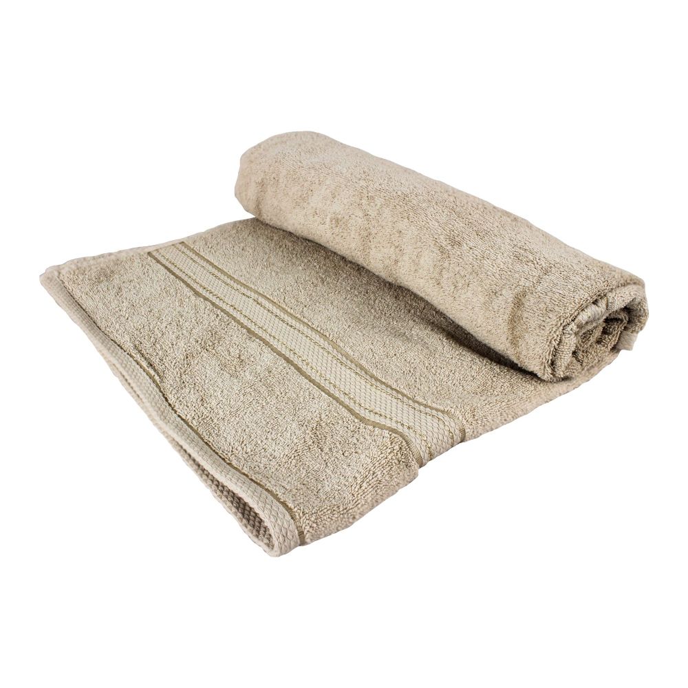 Cotton Tree Combed Cotton Bath Sheet, 90x150, Light Brown