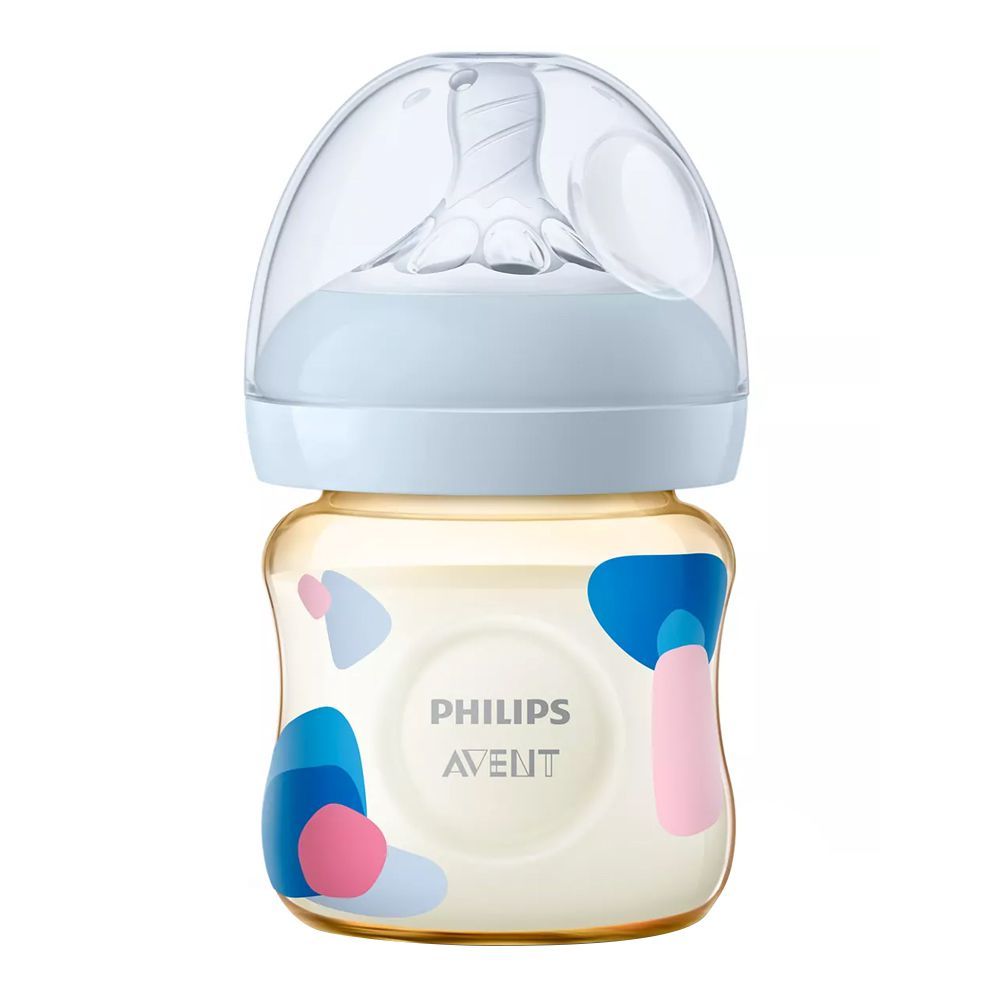 Buy Avent Natural Wide Neck PPSU Feeding Bottle, 0m+, 125ml/4oz