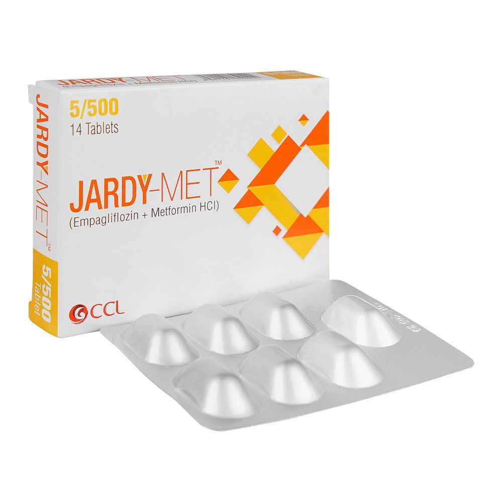 Jardy-Met 5/500mg Tablet