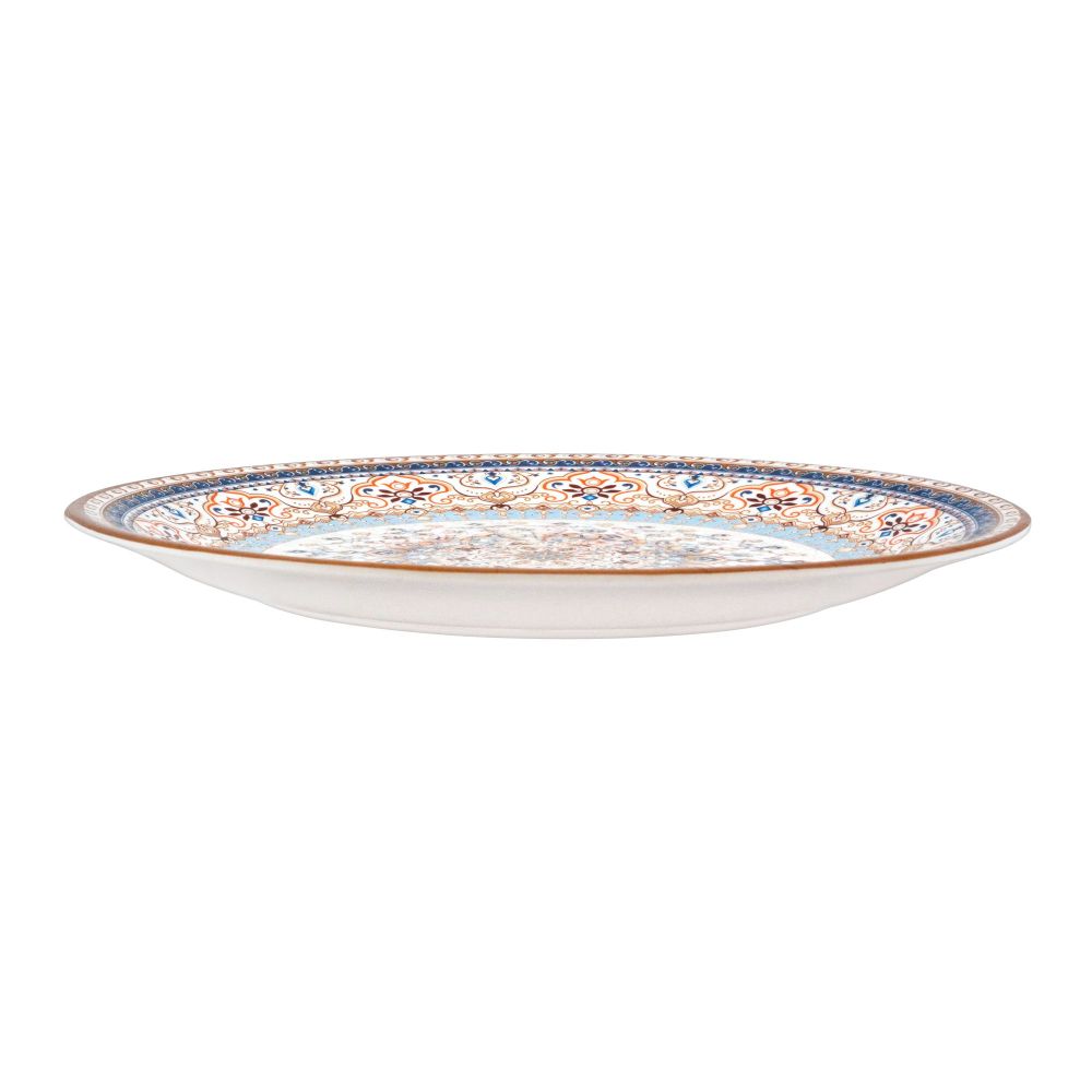 Sky Melamine Deep Plate, Golden, Quarter