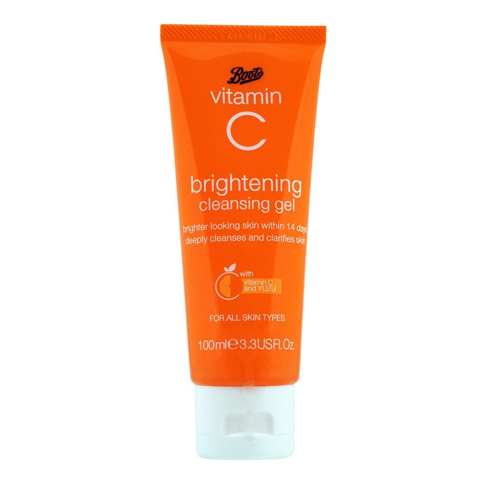 Boots Vitamin C Brightening Cleansing Gel, 100ml