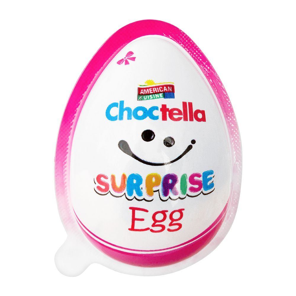 American Kuisine Choctella Surprise Egg Pink, 20g