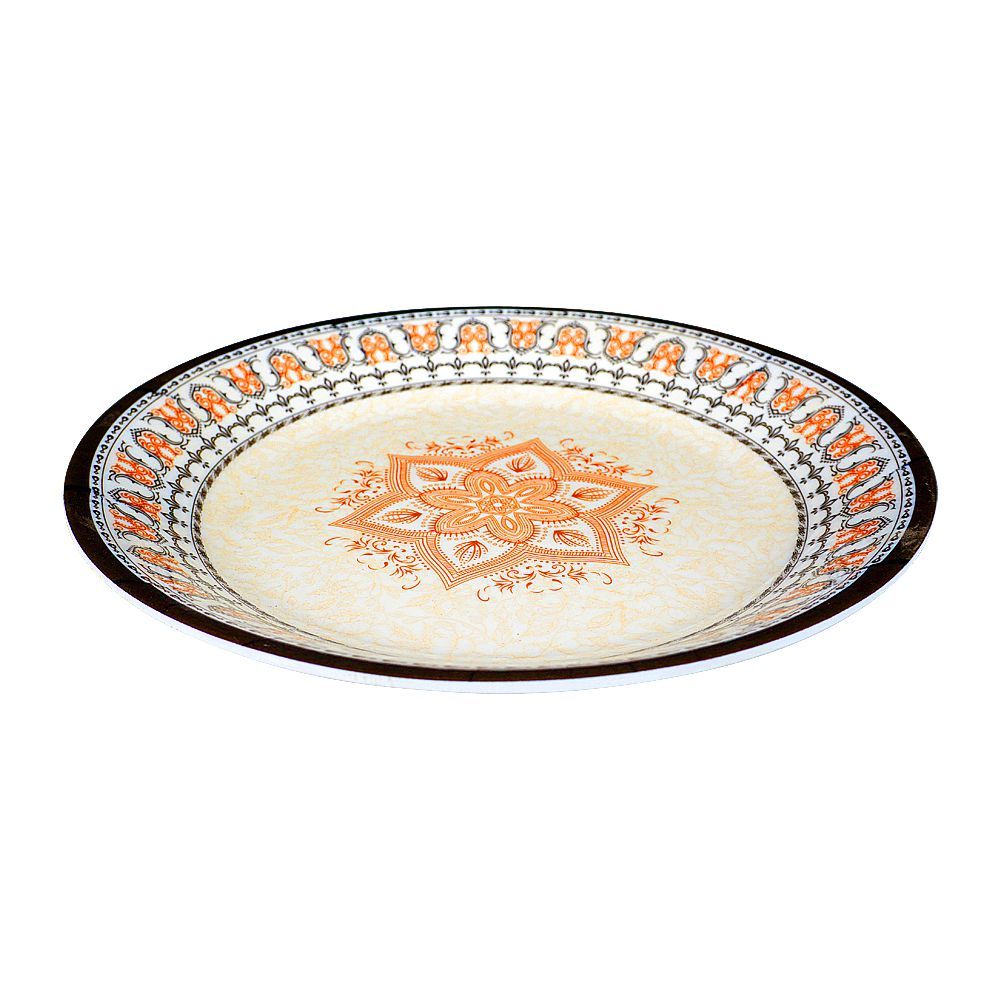 Sky Melamine Deep Plate, Black, Classic Design, Durable Tableware