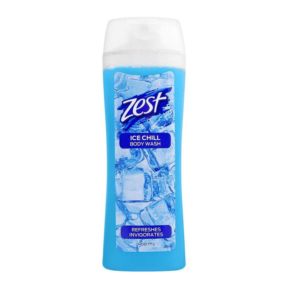 Zest Ice Chill Body Wash, 400ml