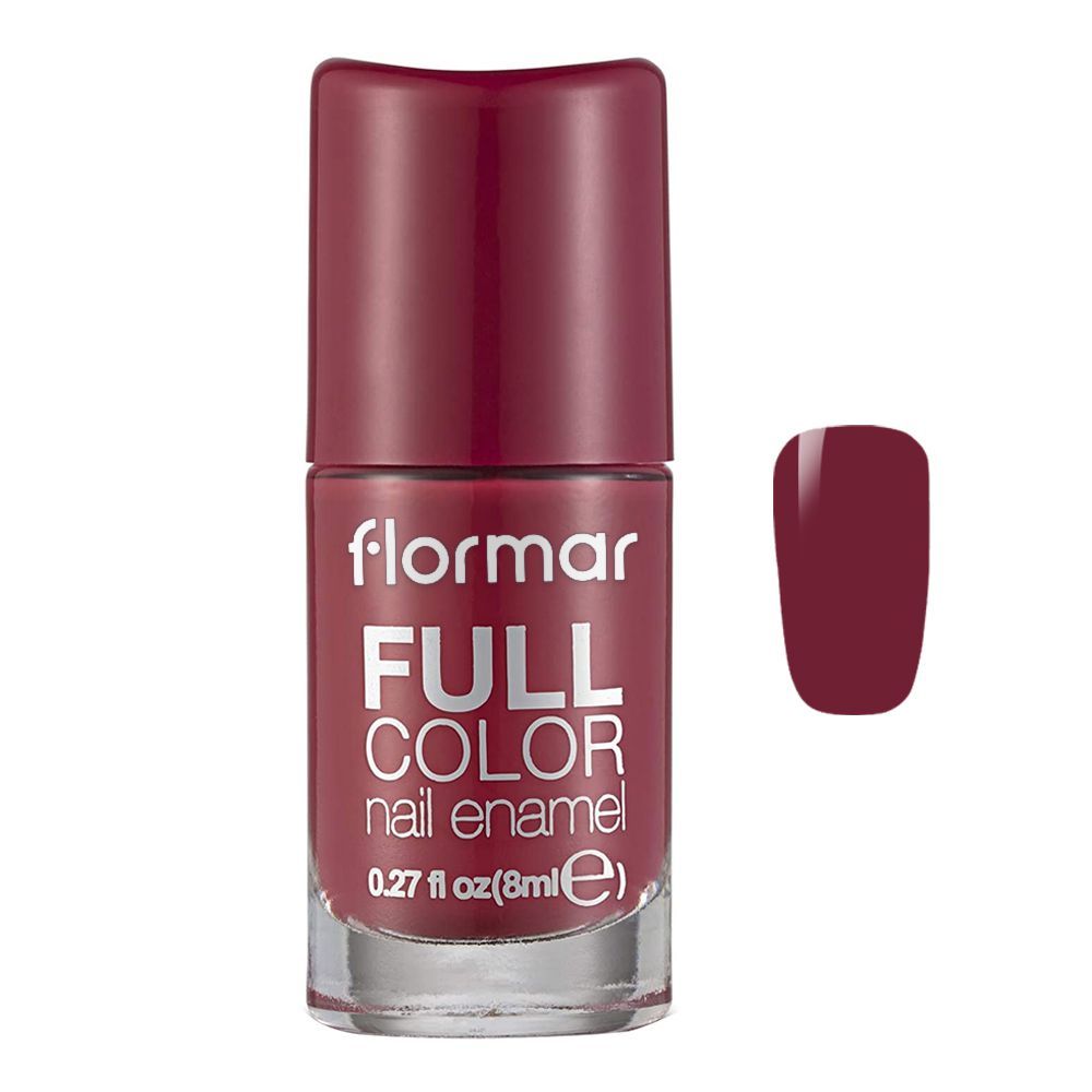 Flormar Full Color Nail Enamel, FC65 Lady Slippers, 8ml