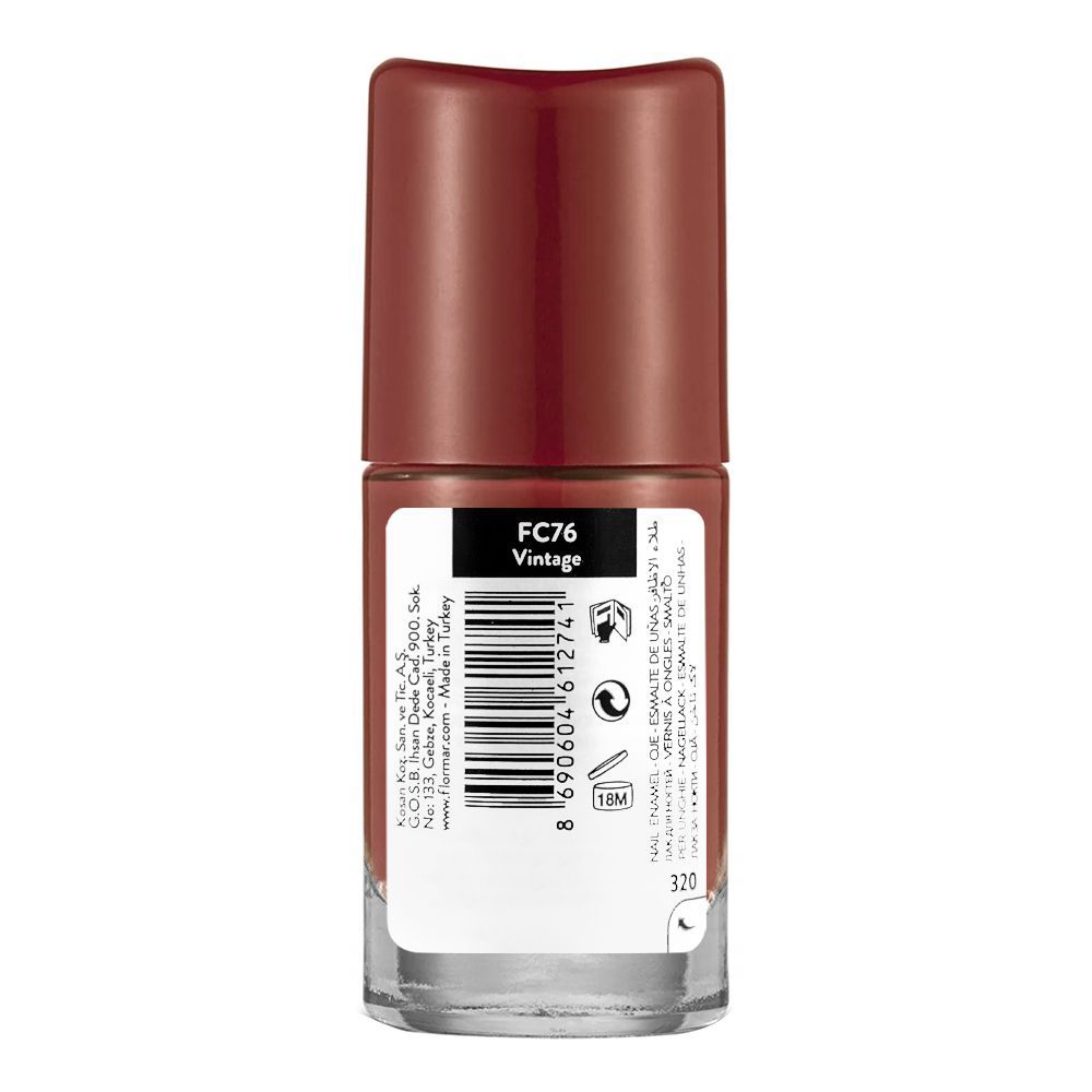 Order Flormar Full Color Nail Enamel, FC76 Vintage, 8ml Online at ...