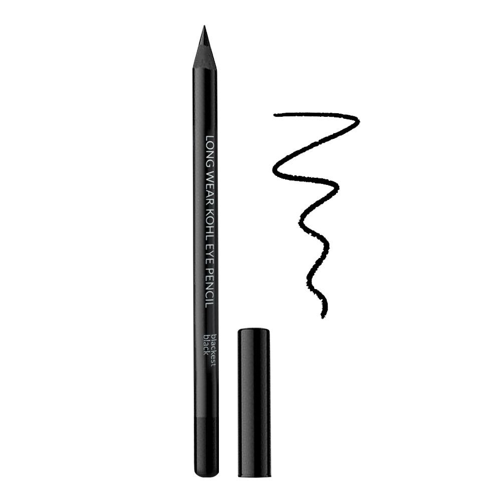 Vipera Long Wear Kohl Eye Pencil Blackest, Black