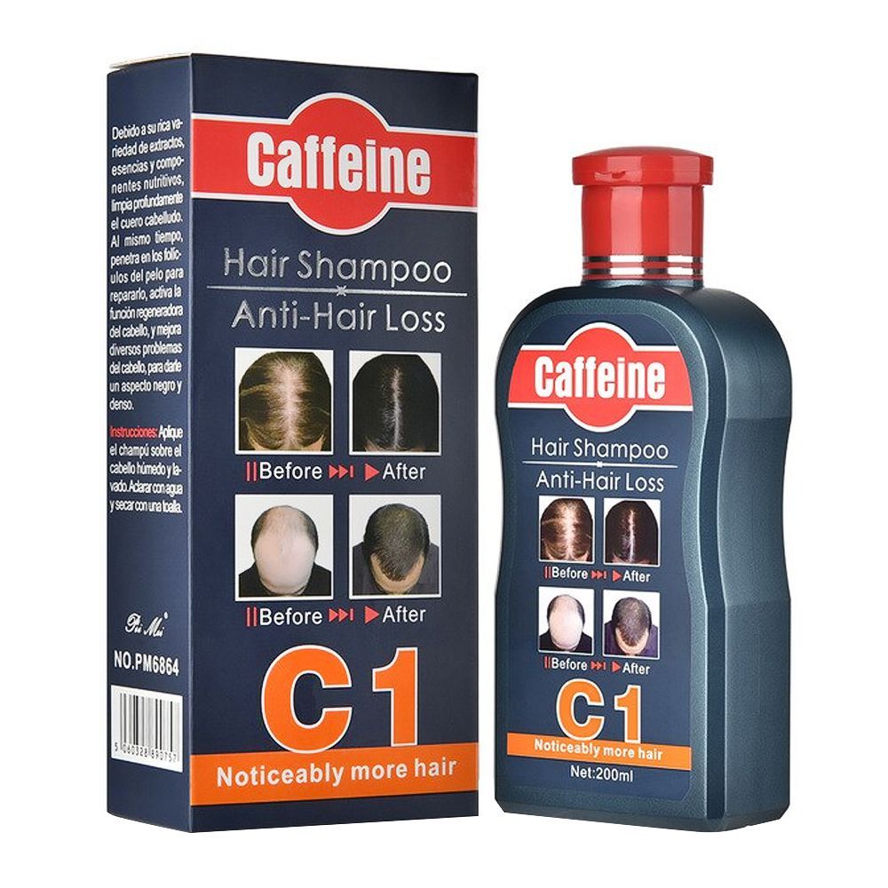 Caffeine Anti-Hair Loss Hair Shampoo, 200ml