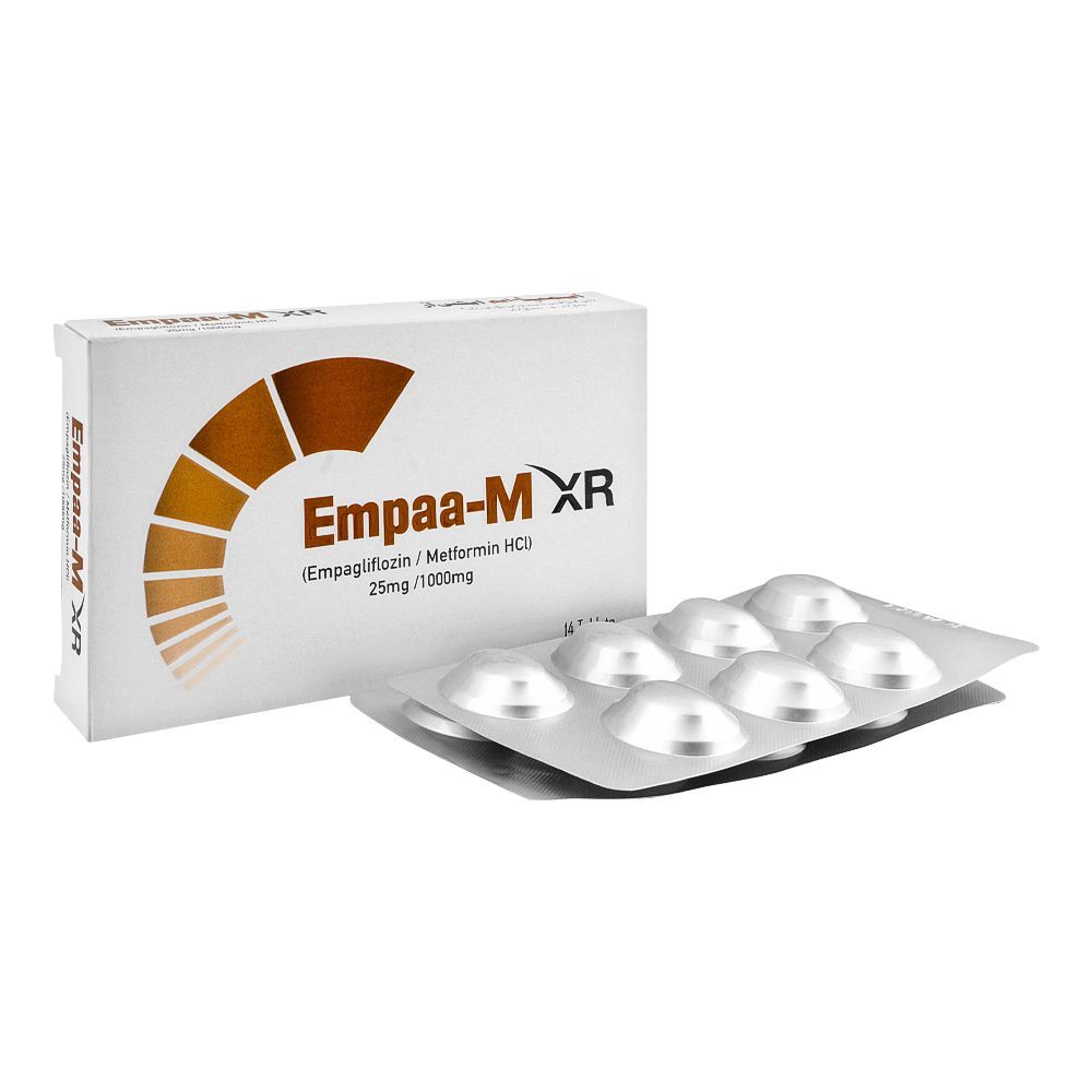 Buy Horizon Pharma Empaa-M XR Tablet, 25mg/1000mg, 14-Pack Online at ...