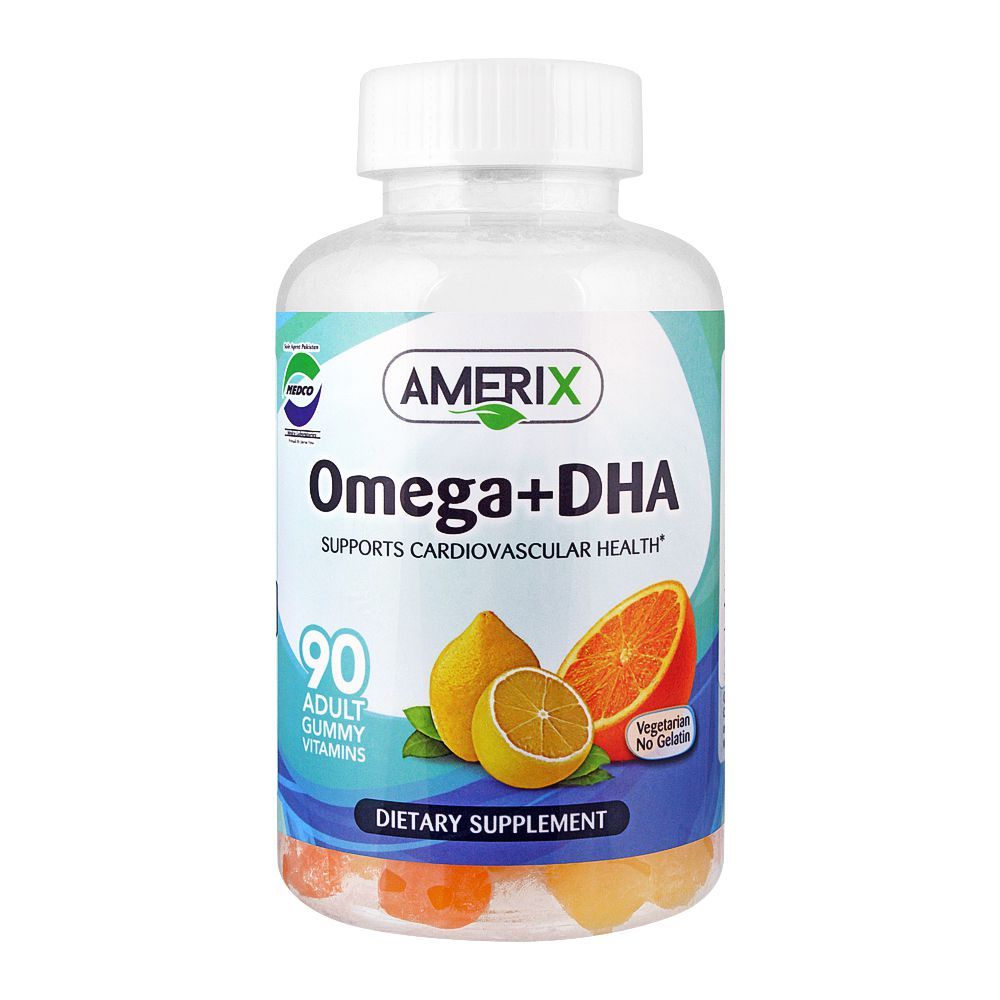 Amerix Omega + Dha 90 Gummies 