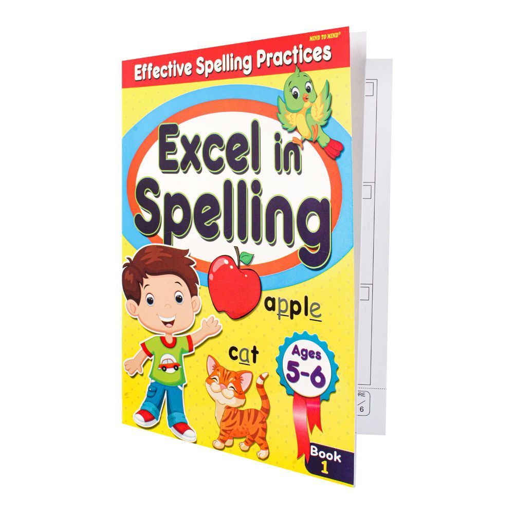 Excel In Spelling Ages 5 - 6 Book - 1