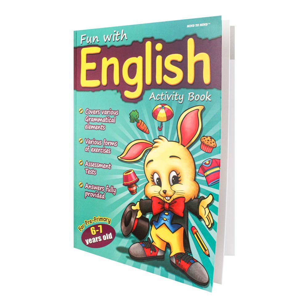 Fun With English Activity Book For Pre-Primary 6-7 Years Old Book