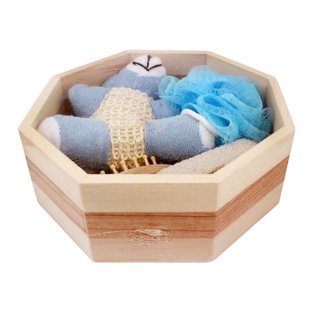 Bath Set A-16, Blue