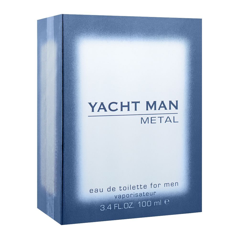 Order Yacht Man Metal EDT, Fragrance For Men, 100ml Online at Best