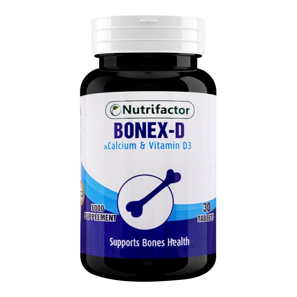 Nutrifactor Bonex-D Bones Health Food Supplement, 30 Tablets