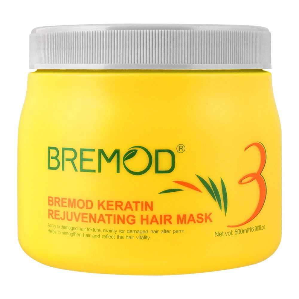 Bremod Keratin 3 Rejuvenating Hair Mask, 500ml