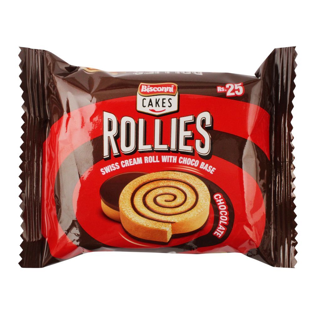 Bisconni Rollies Swiss Chocolate Cake Roll, 32g