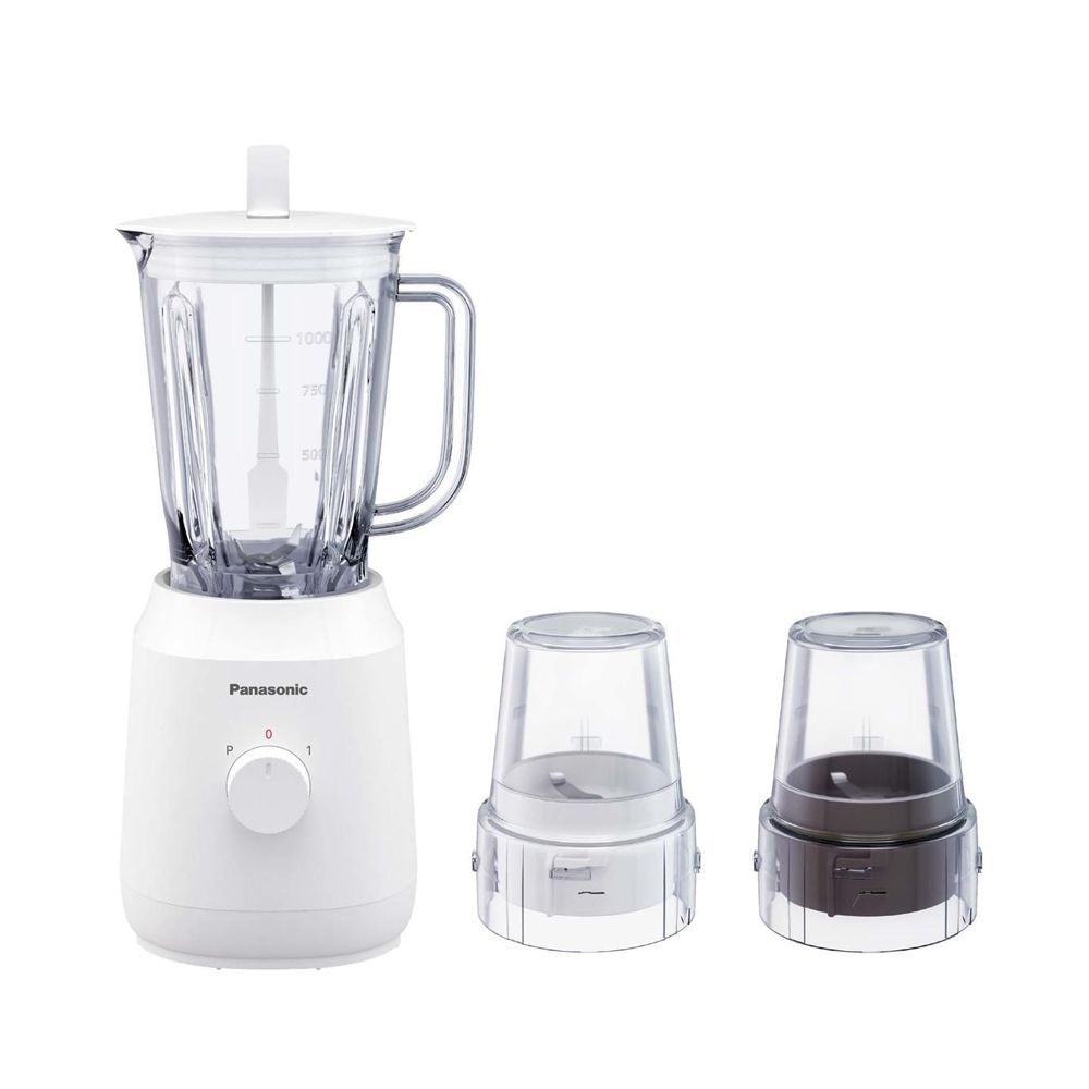 Panasonic Blender With 2 Dry Mill, 400W, White, MX-EX1021