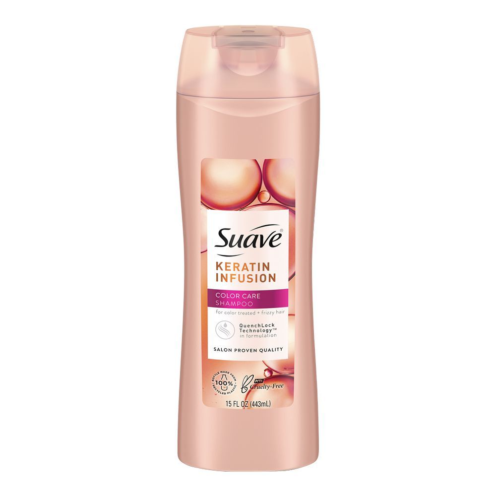 Suave Keratin Infusion Color Care Shampoo, 443ml