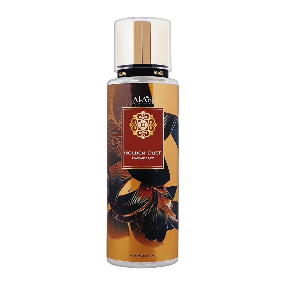 Al-Arij Golden Dust Fragrance Mist, 250ml