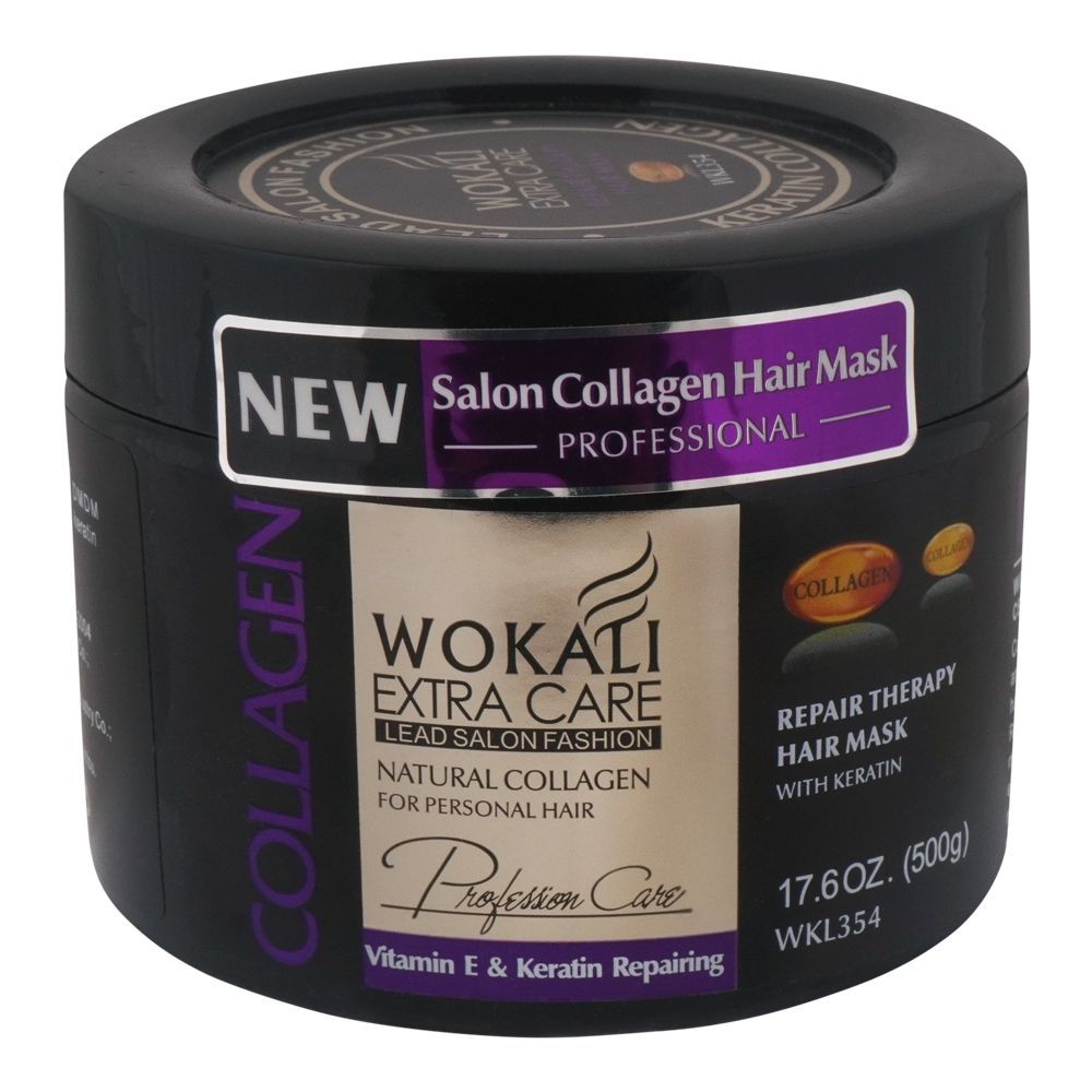 Wokali Extra Care Collagen Repair Therapy Hair Mask, 500g, WKL354