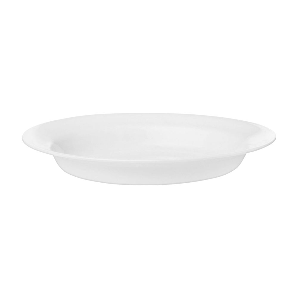 Corelle Livingware Winter Frost White Rimmed Deep Plate, 15oz, 6017636