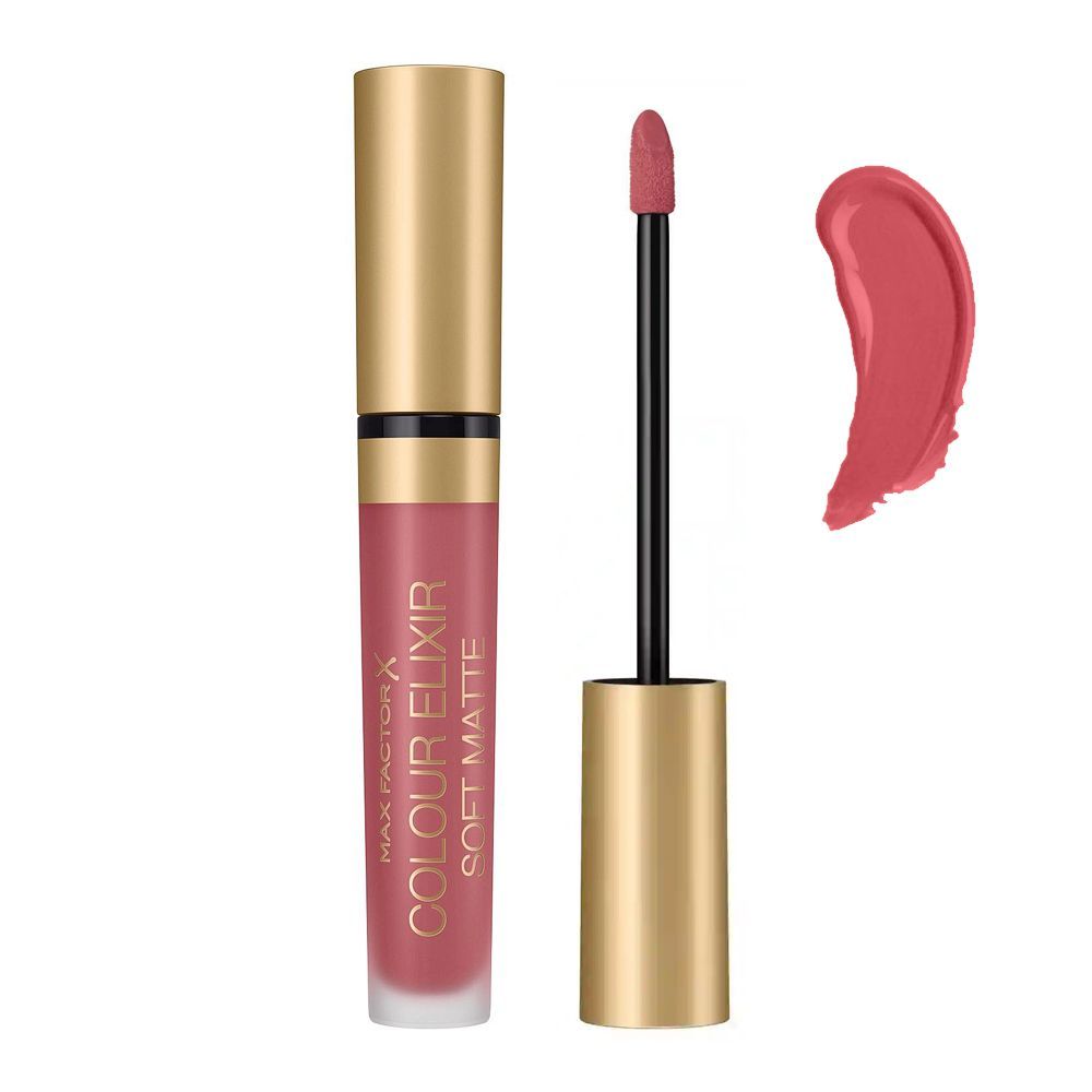 Max Factor Colour Elixir Soft Matte Liquid Lipstick, 015 Rose Dust