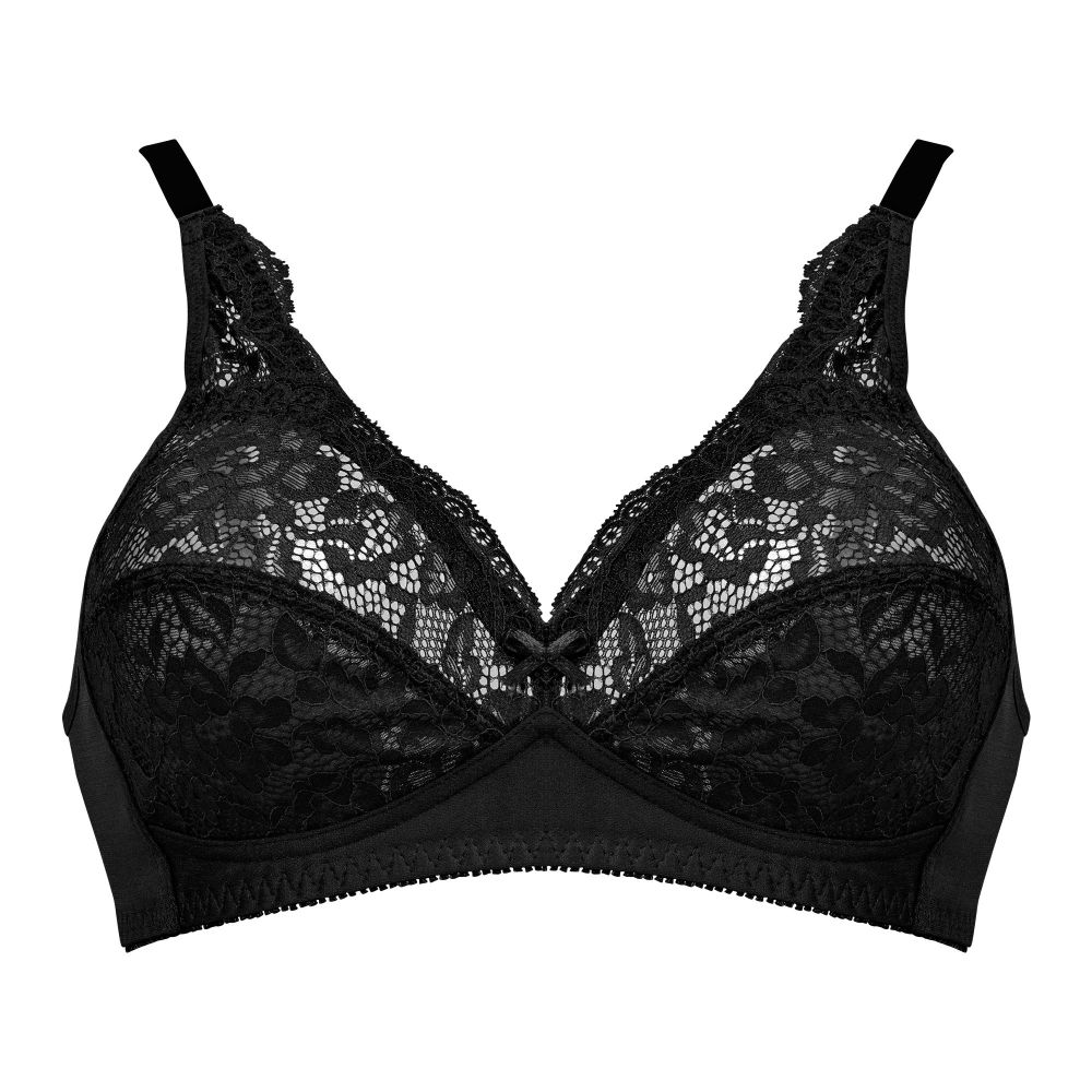 IFG Blossom Bra, Black, 002