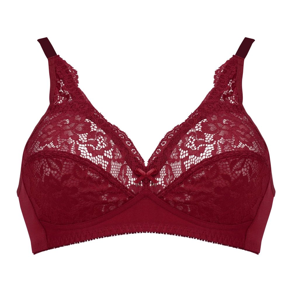 IFG Blossom Bra, Maroon, 002