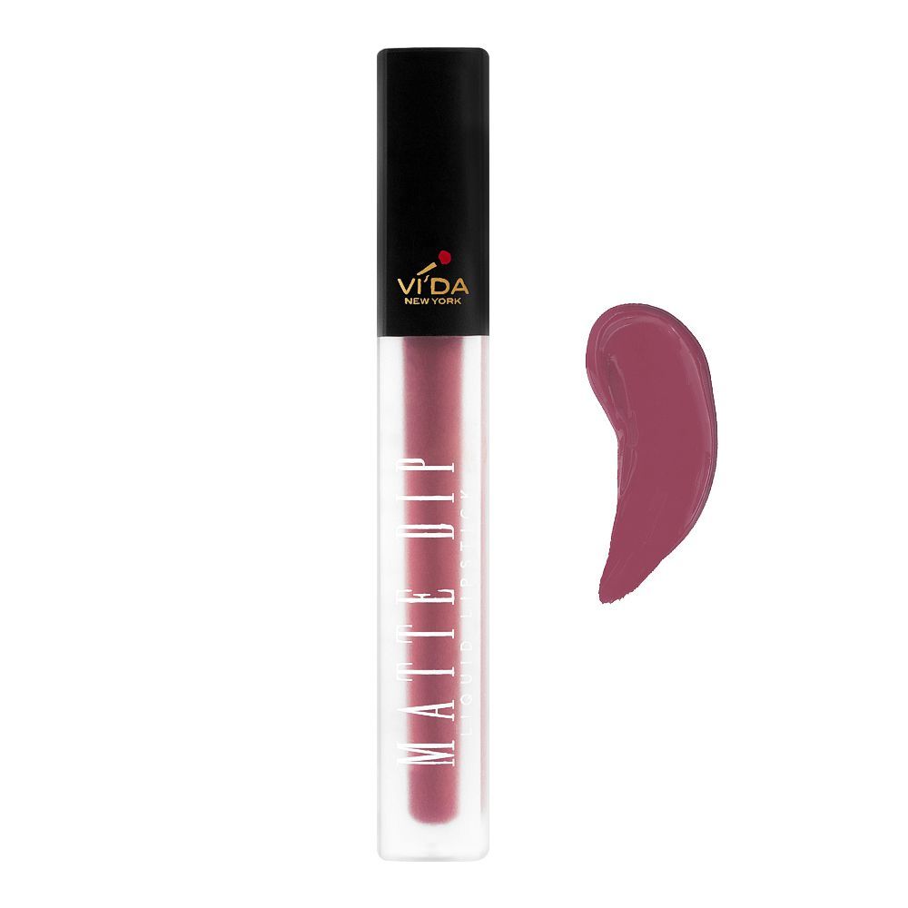 Vi'da New York Matte Dip Liquid Lipstick, 353 Dusty Rose