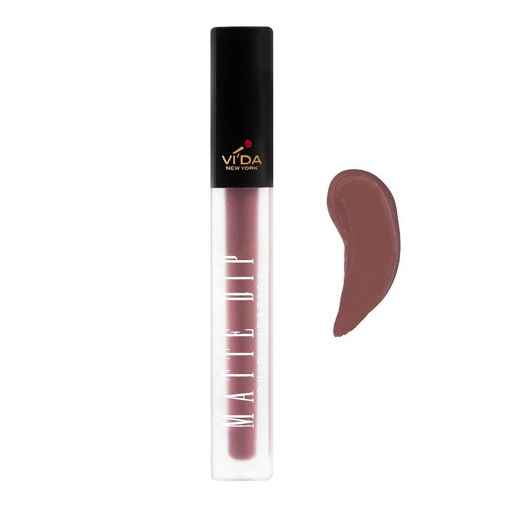 Vi'da New York Matte Dip Liquid Lipstick, 454 Taffy Ballet