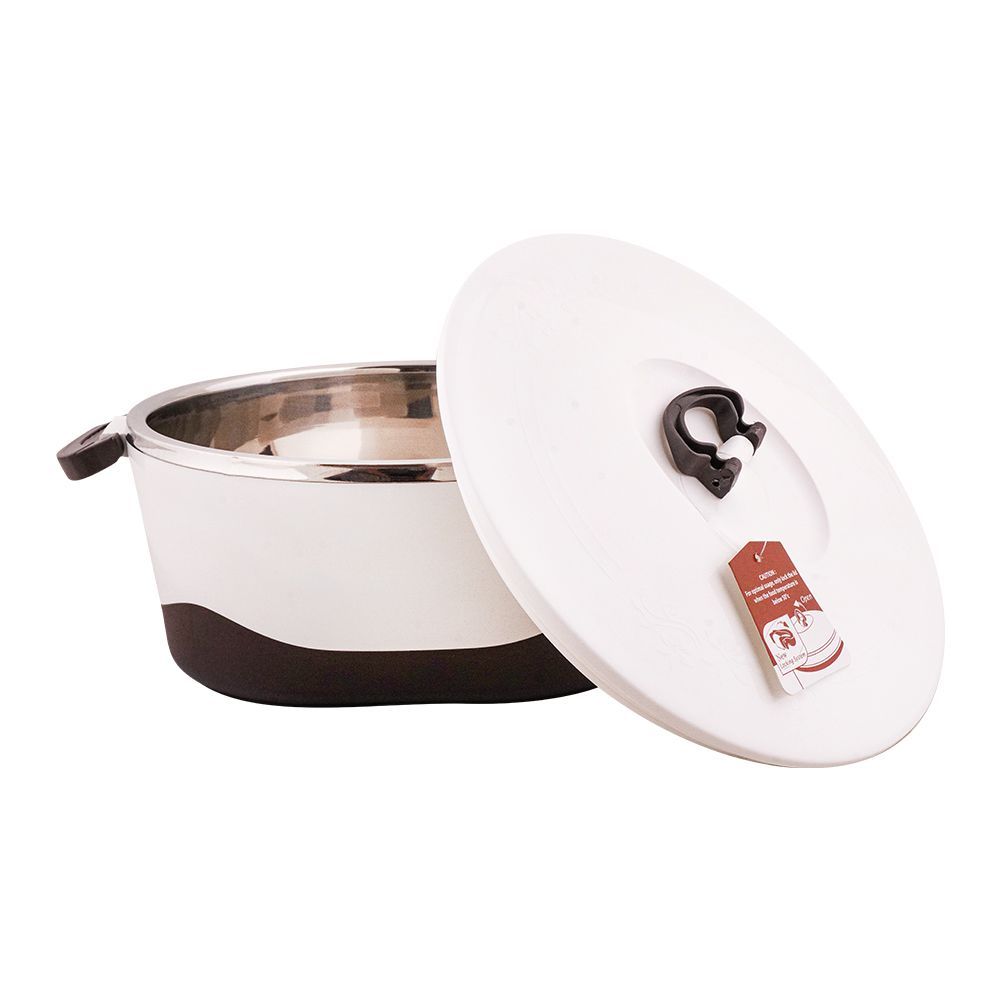 Versatile Hot Pot, Lockable Lid, Brown, SU-632, 3500ml