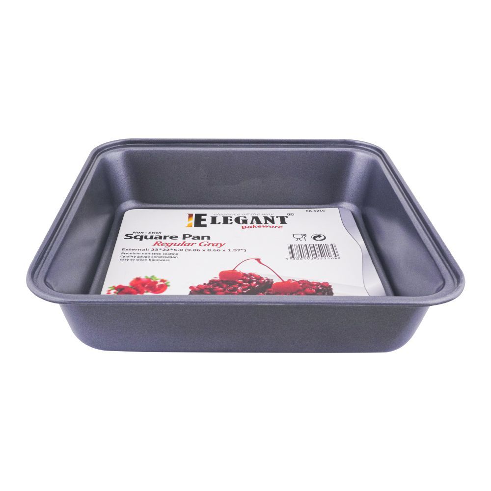 Elegant Bakeware Square Cake Pan, EB5216