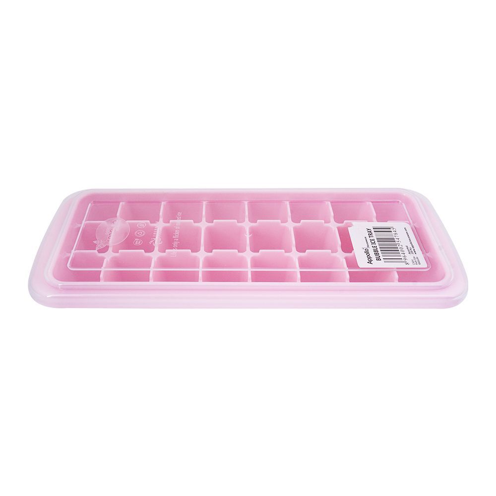 Appollo Bubble Ice Tray, Pink