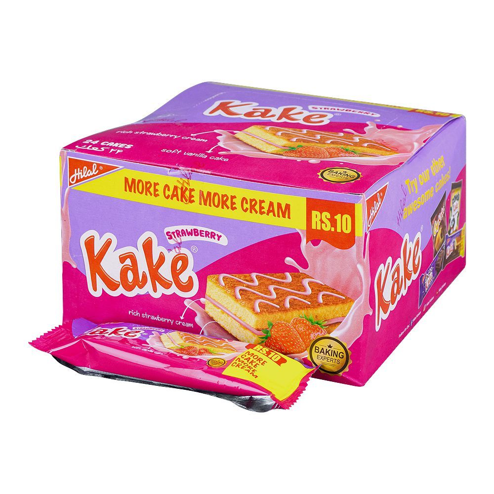 Hilal Kake Strawberry, More Cake More Cream, 13gm