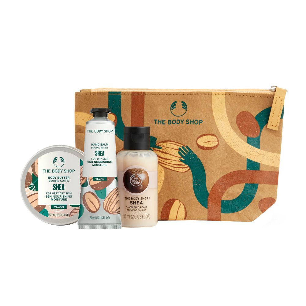 The Body Shop Lather & Slather Shea Gift Bag, 17159