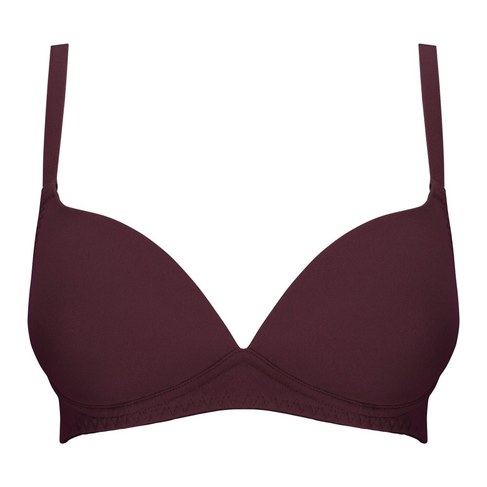 Triumph T-Shirt Bra, 77 P (70) Maroon, EG