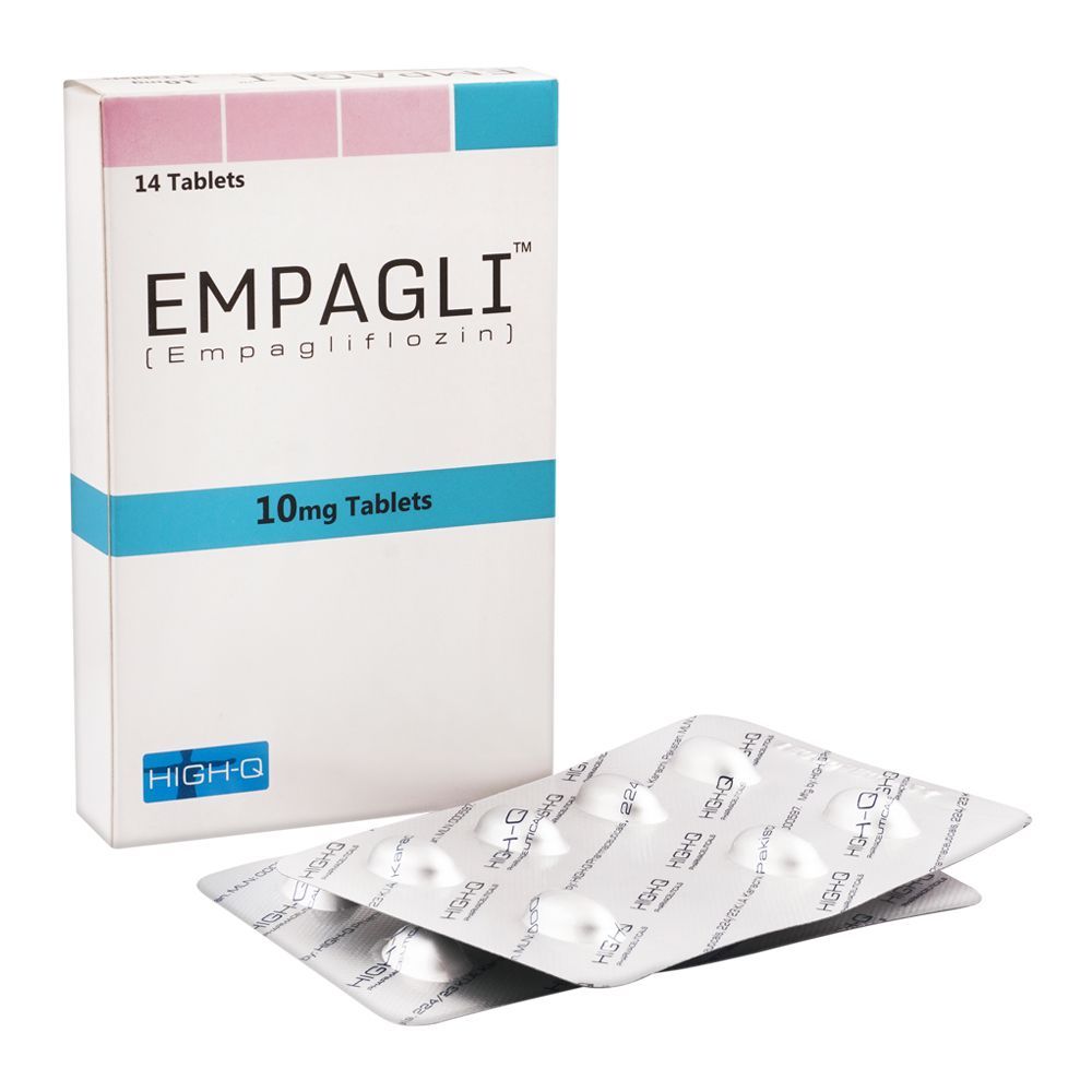 High-Q Pharmaceuticals Empagli Tablet, 10mg, 14-Pack