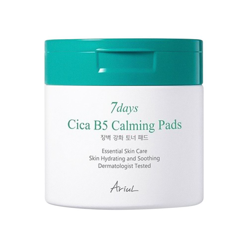 Ariul 7 Days Cica B5 Calming 100-Pads, 135ml