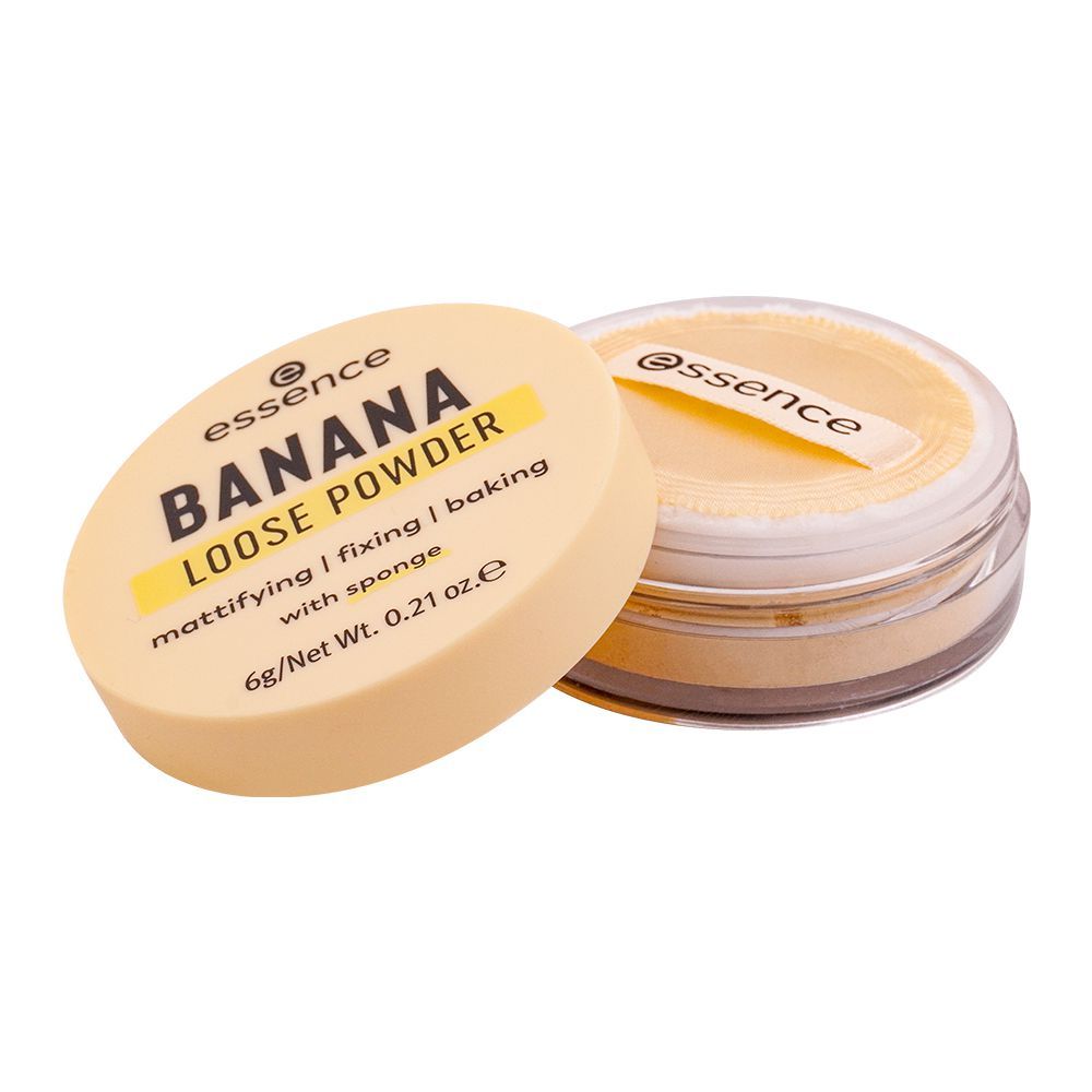 Essence Banana Loose Powder With Sponge, 6g