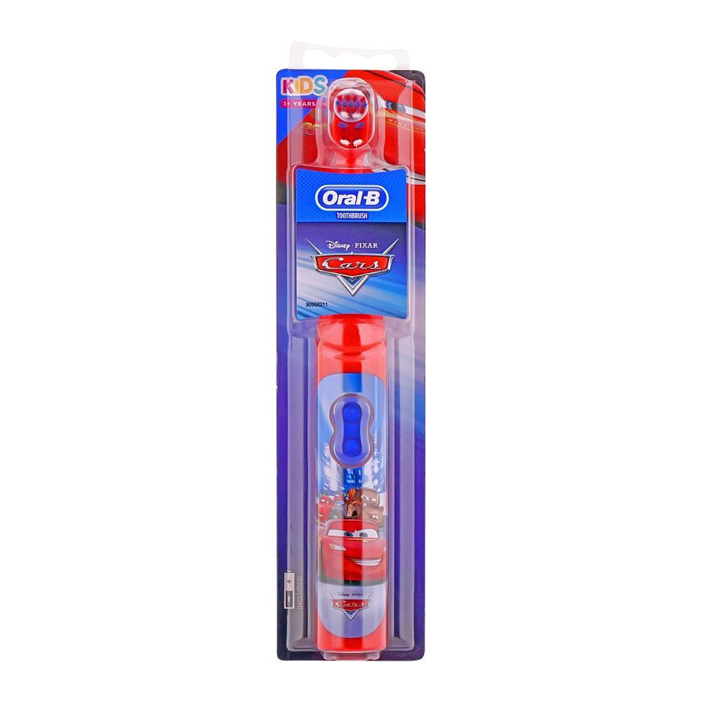 Oral-B Kids Disney Cars Battery Tooth Brush, DB30001